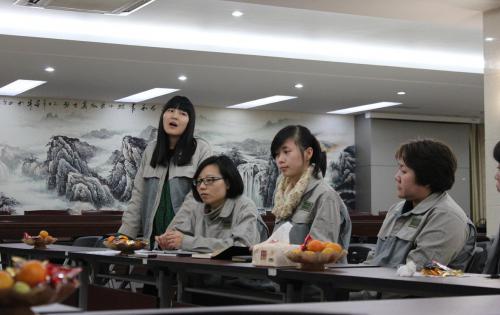 合肥聚彩堂首届员工交流会